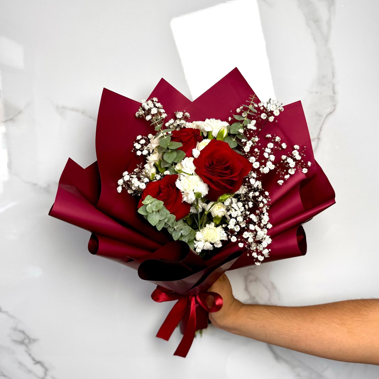 3 rosas premium