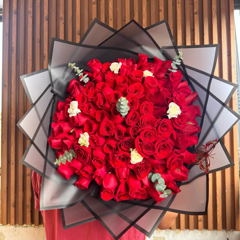 100 rosas rojas