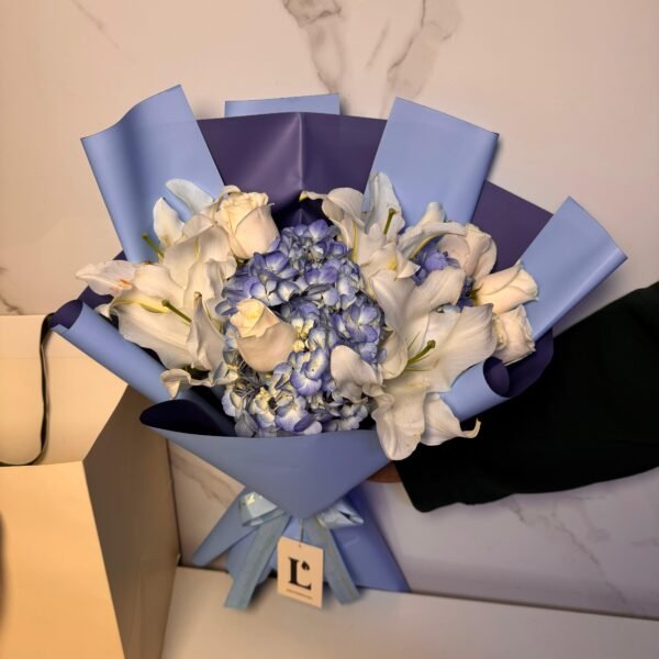 Ramo lilium blancos