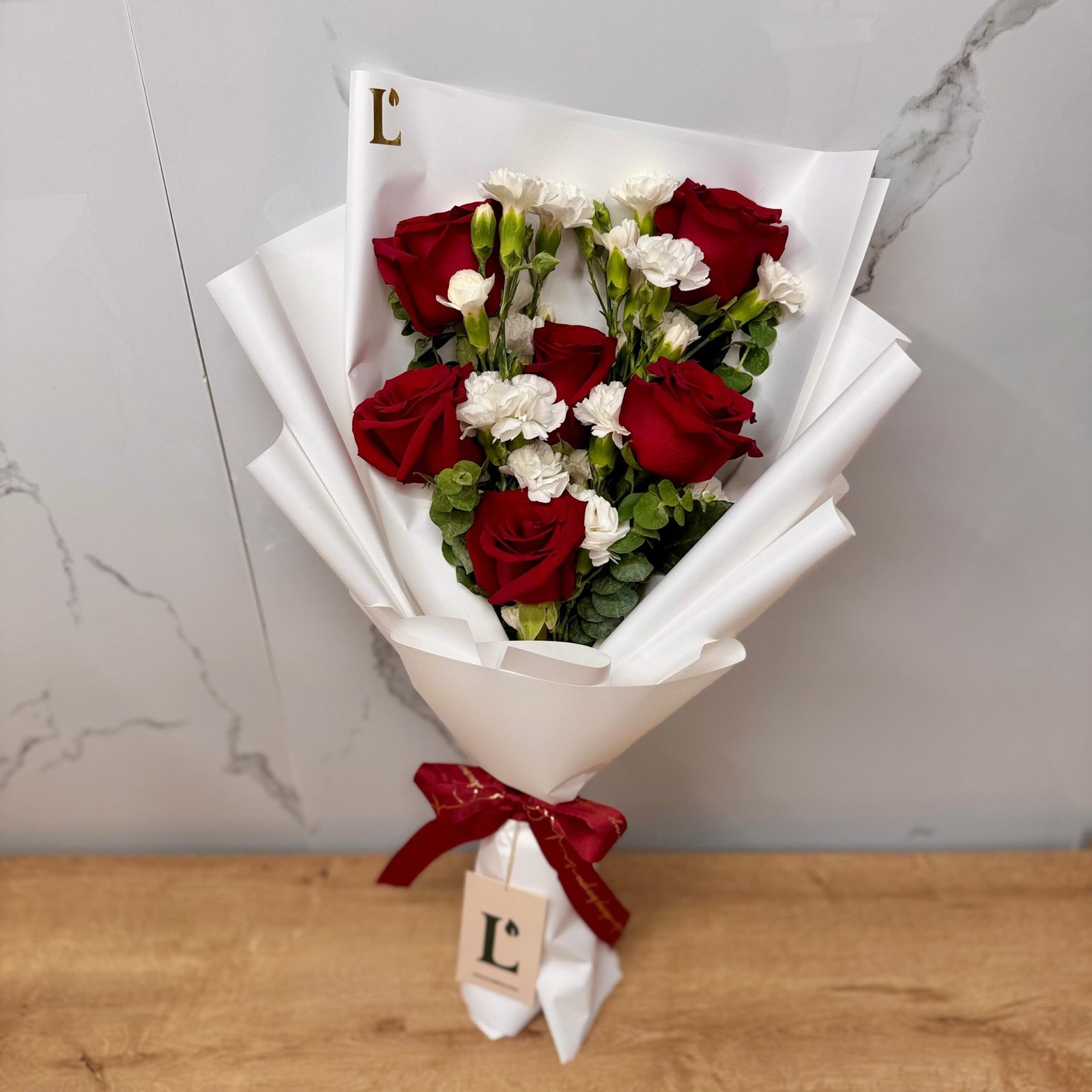 Bouquet de rosas premium