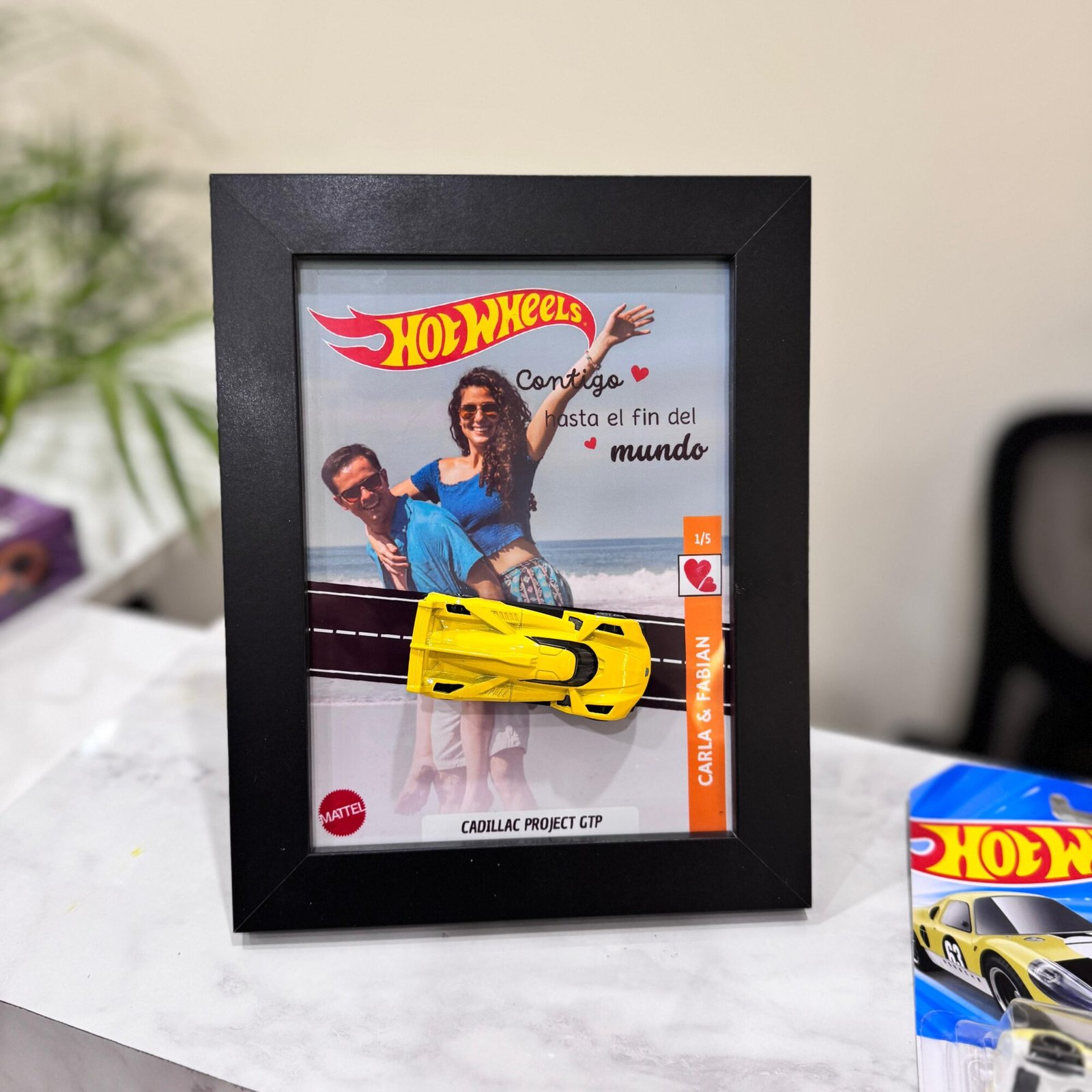 Cuadro Hot Wheels 3D