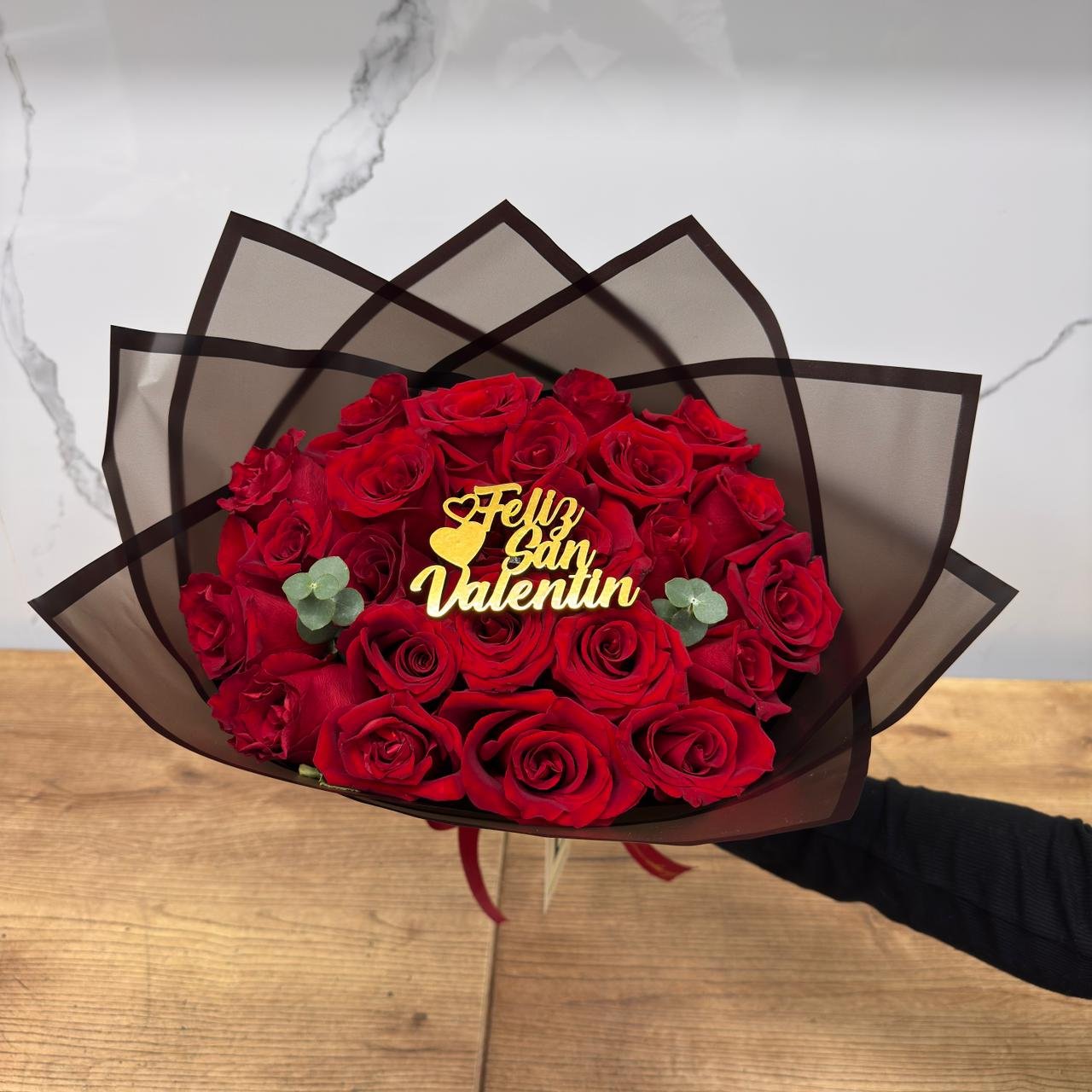 24 rosas San Valentín