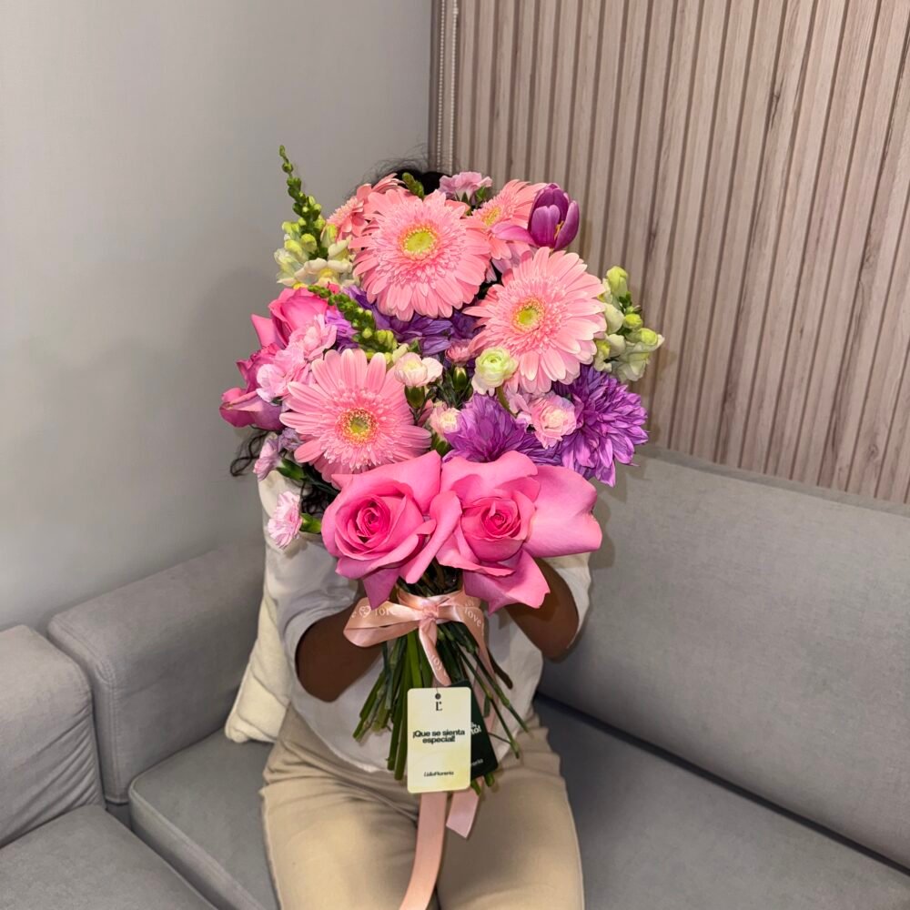 Bouquet sin papel personalizado