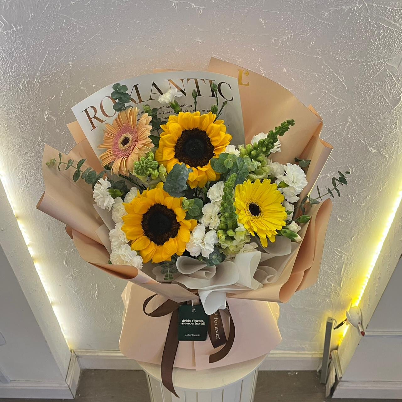 bouquet base amarilla 1